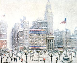 Union Square, Winter