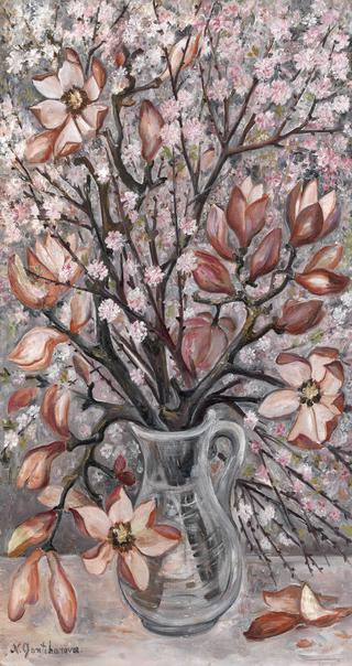 Still Life with Magnolias