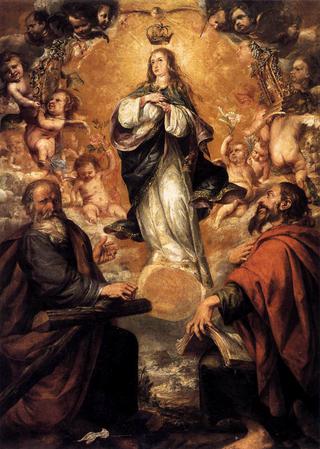 圣母无瑕受孕与圣徒安德鲁和施洗约翰