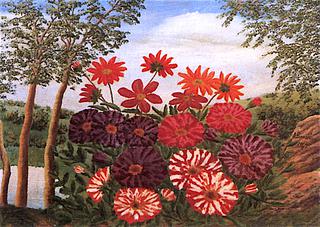 Flowers in a Landscape