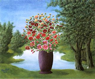 Flowers in a Landscape