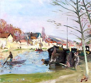 Banks of the Seine near Saint-Mammes