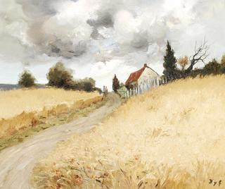 A couple on a country lane