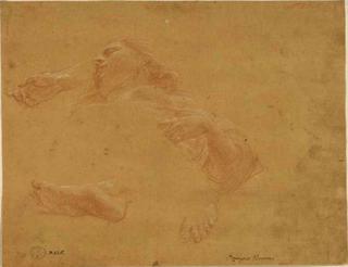 Study of a Woman Reclining on the Floor