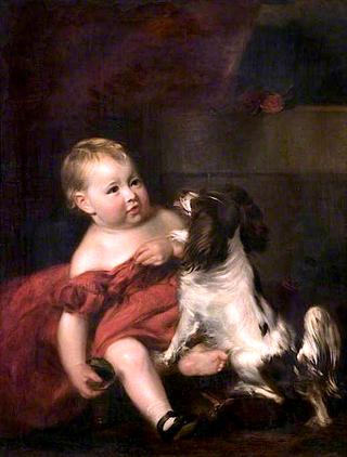 Child with a Spaniel