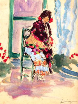 Woman in a Shawl