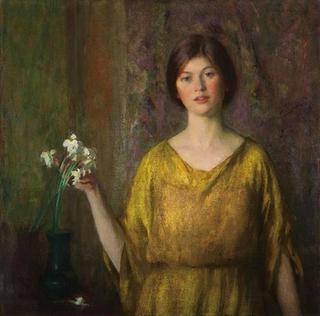 Young Woman In Yellow