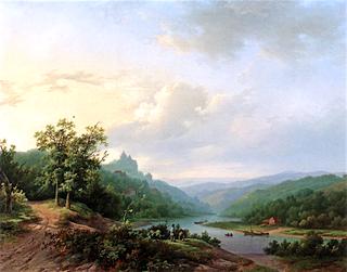 A View of the Rhein River near Cleves