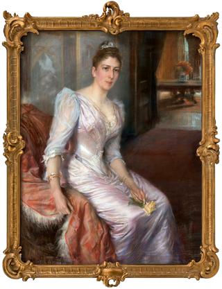 Portrait Of Consul-General Holmblads Wife