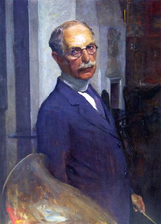 Self Portrait in the Artist's Studio