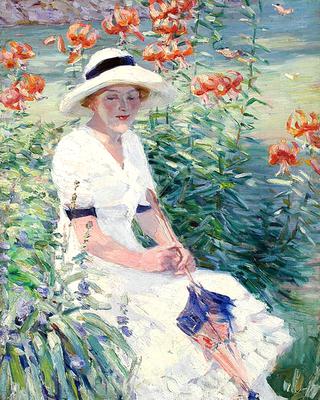 Lady with Parasol