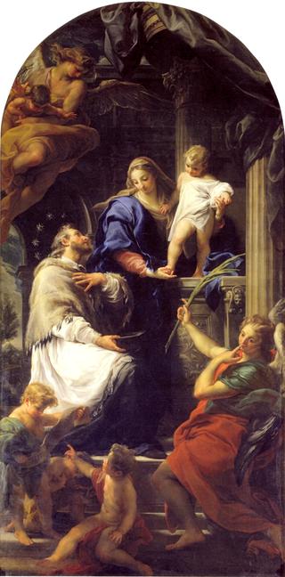 The Virgin and Child with Saint John Nepomuk
