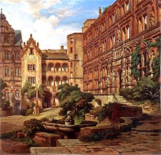 Heidelberg Castle, Ottheinrich Wing, Munich