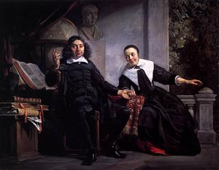 Portrait of the Haarlem Printer Abraham Casteleyn and his Wife Margarieta van Bancken.