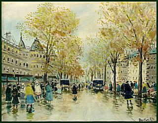 Budapest Street Scene