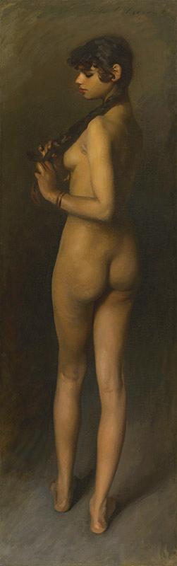 Nude Study of an Egyptian Girl