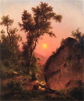 View from the Bluff, Sunset