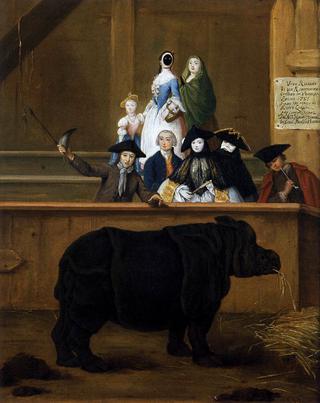 Exhibition of a Rhinoceros