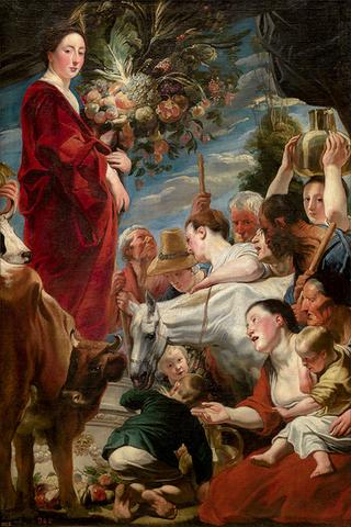 Offering to Ceres, Goddess of Harvest