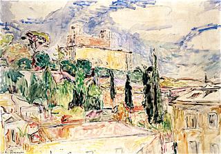 View from the Artist's Studio in Rome