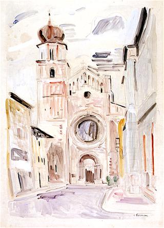 The Cathedral of San Vigilio in Trento
