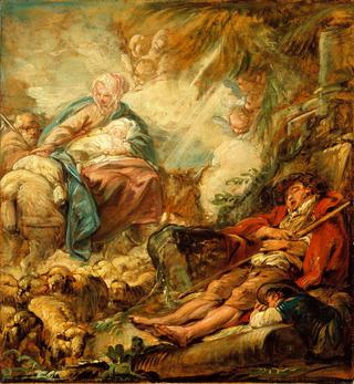 Shepherds Dreaming of the Flight into Egypt
