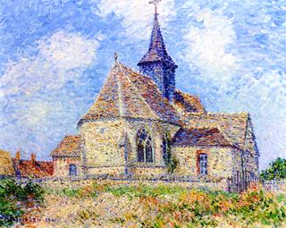 The Church at Porte-Joie on the Eure