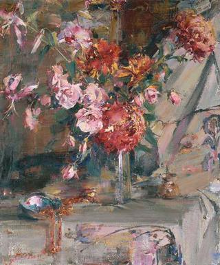 Still Life. Vase of Flowers