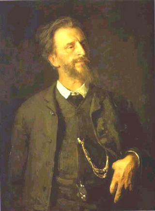 Portrait of the Artist Grigory Myasoedov.