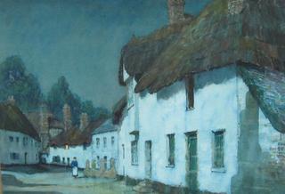 Cottages in the Moonlight