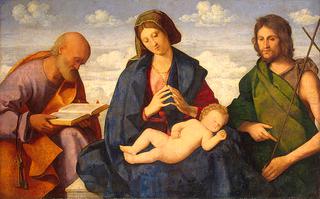 Madonna and Child with Saint Peter and Saint John the Baptist