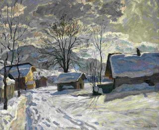 Village in Winter