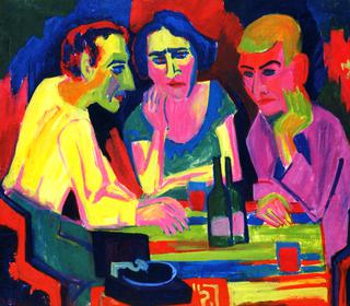 Three Figures at the Table