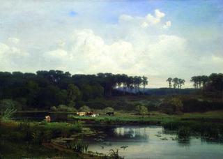 Landscape with Cows