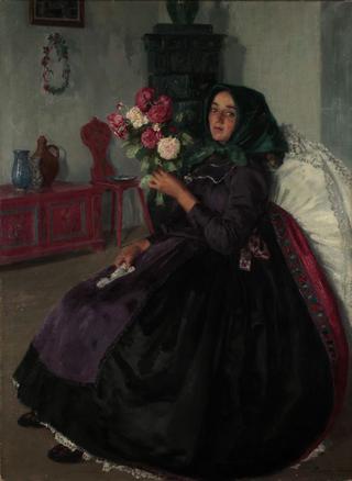 Bride with Flower Bouquet