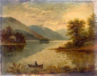 Landscape with Mountain and Lake