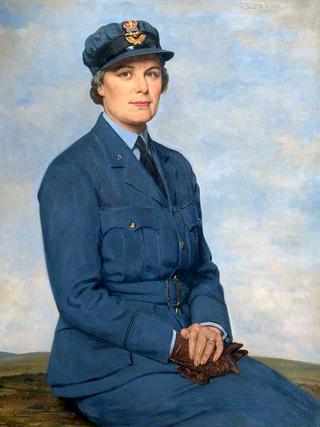 Mrs Hoy as Women's Auxiliary Air Force Officer
