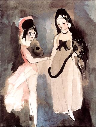 Two Young Girls, Serenade