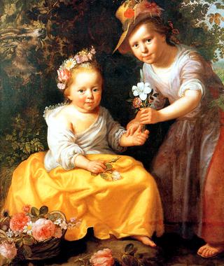 Portrait of Two Children