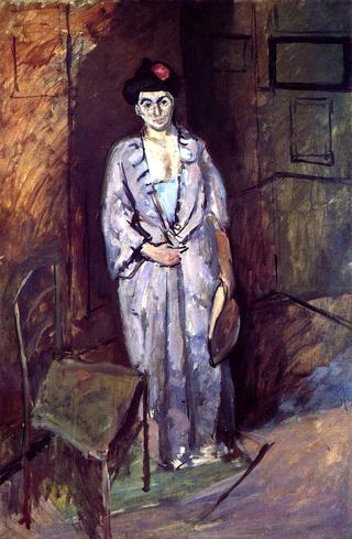 Mme Matisse in a Japanese Robe