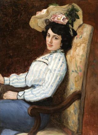 Portrait of Maria Bauer-Sorokoumovskaya