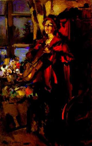 Woman with Guitar