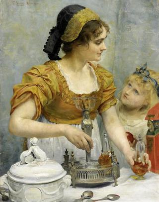 Preparing the feast