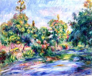 La Cagnes - Landscape with River