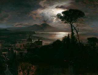 Night at the Gulf of Naples