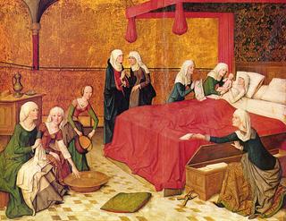 The Nativity of Mary (from the Life of the Virgin for the Ursulakirche, Cologne)