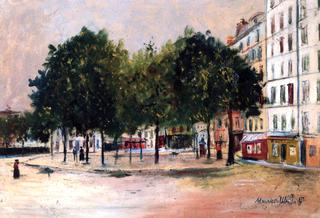 Place Constantin-Pecqueur, Montmartre, Paris