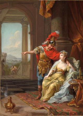 Mark Antony Visiting Cleopatra after His Defeat of Octavian