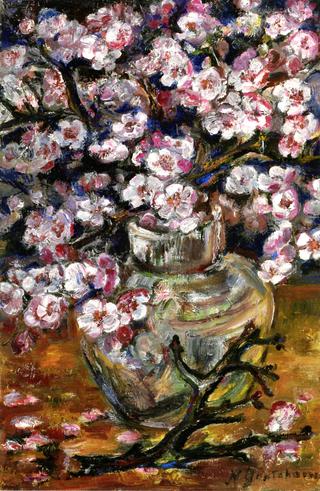 Cherry Blossoms in a Vase