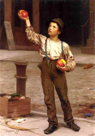 The Young Apple Salesman